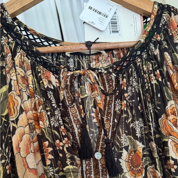 SPELL Mystic Blouse small Nightfall 🖤🧡🌙 - Picture 5 of 9